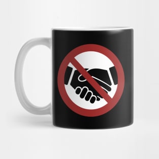 No Handshaking Mug